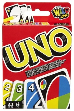 UNO CARDS PARTY CARD ИГРА 7+ Mattel