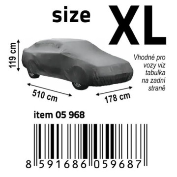 Защитный брезент XL - 510 x 178 x 119 см.