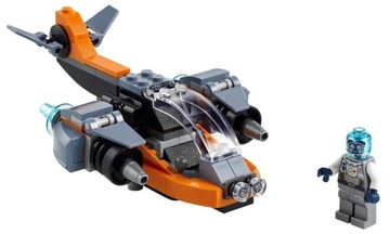 LEGO Creator 31111 Кибер-ДРОН-МЕХ-робот 3в1 6+