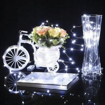 SOLAR GARDEN LAMPS GIRANDA DRUNK LIGHTING BRANCH 100 LED 12 m