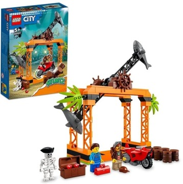 Lego CITY 60342 Wyzwanie kaskaderskie: atak rekina