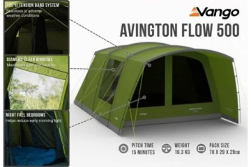 Vango Avington Flow 500 Травяная палатка