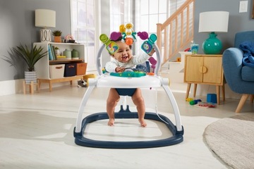 SKOCZEK Chodzik Fisher Price Skoczek granatowy GALAXY - efekty KITTY HBG73