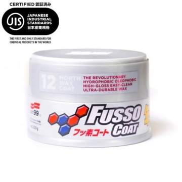 SOFT99 НОВОЕ ПАЛЬТО FUSSO 12 МЕСЯЦЕВ СВЕТЛЫЙ ВОСК 200 Г