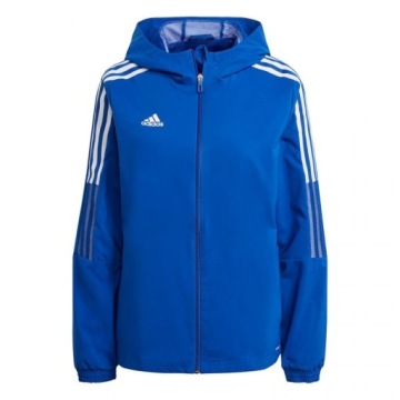 S Куртка женская adidas Tiro 21 Windbreaker синяя