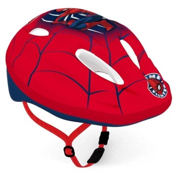 Kask rowerowy Spider-Man Seven 9057 czerwony 52-56cm
