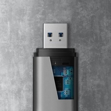 Внешний кард-ридер CRE-SAC USB3.2 Gen 1+