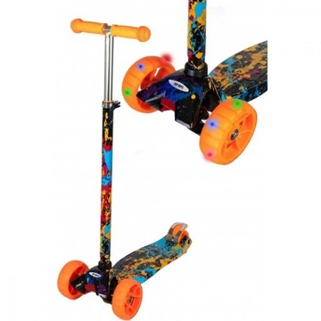 БАЛАНСОВЫЙ СКУТЕР 3 КОЛЕСА ENERO MAXI GRAFFITI LED
