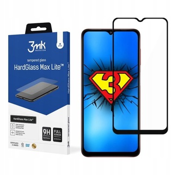 Samsung Galaxy A12/A32 5G Black - 3mk HardGlass Max Lite