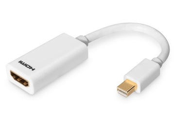 Кабель-переходник DIGITUS mini Displayport 1080p, 60 Гц, FHD, тип mini DP/HDMI M/F