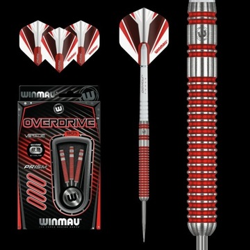 Дротики Winmau Overdrive из сизаля, 3 шт, 23г