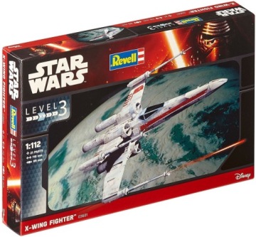 Комплект модели истребителя STAR WARS X-Wing Revell