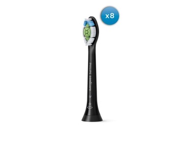 Philips Sonicare W2 Optimal White HX6068/13, 8 насадок для звуковых зубных щеток в упаковке