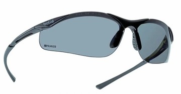 2x Okulary ochronne Contour przyciemniane Norma EN 166 Bollé