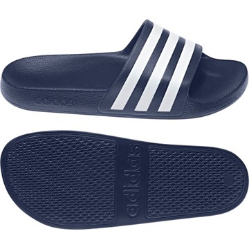 Klapki męskie sportowe adidas Adilette Aqua lekkie wygodne granatowe 44.5