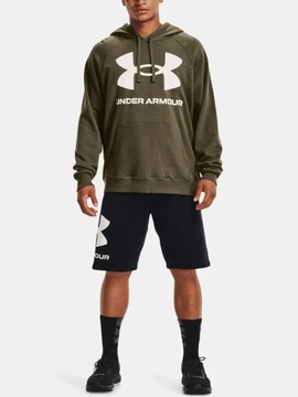 BLUZA MĘSKA UNDER ARMOUR DRESOWA Z KAPTUREM BAWEŁNA SPORTOWA 1357093