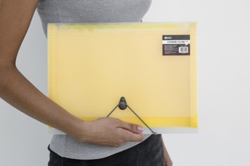 ПАПКА D.RECT ​​A4 5540 12 ДЕТАЛЕЙ, ЖЕЛТАЯ