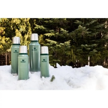 Стальной термос STANLEY LEGENDARY Classic 1л зеленый