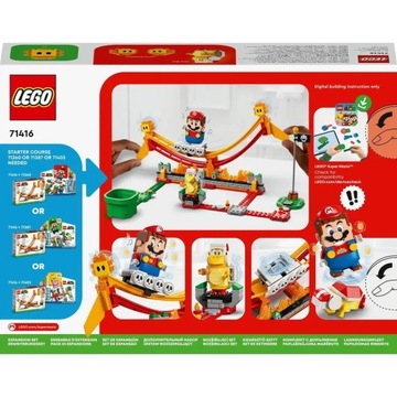 LEGO Super Mario 71416 Przejażdżka po fali lawy - zestaw rozszerzający