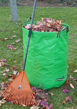 Корзина для листьев садовая, складная, 270 л.