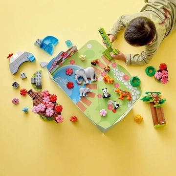 LEGO Duplo 10974 Кубики зоопарка «Дикие животные Азии»