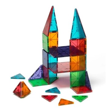 Магнитные кирпичи 100 шт. Magna-Tiles