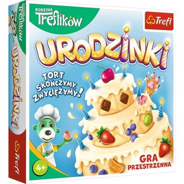 Gra rodzinna Urodzinki Rodzina Treflików Trefl