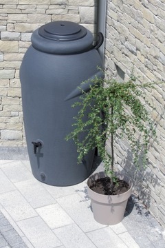 БАК ДЛЯ ДОЖДЕВОЙ ВОДЫ AQUA CAN 210Л - АНТРАЦИТОВЫЙ