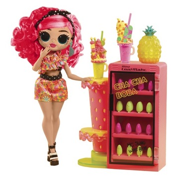 Lalka L.O.L. Surprise O.M.G. Studio paznokci - sklep z owocami Pinky Pops