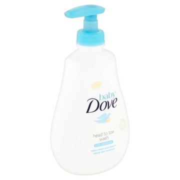 DOVE BABY RICH MOISTURE ГЕЛЬ ДЛЯ ТЕЛА И ВОЛОС 400мл