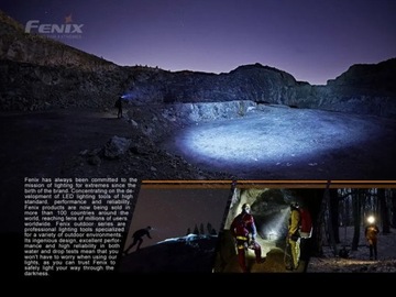 Fenix ​​HM65RTRAIL - Светодиодный аккумуляторный налобный фонарь 2xLED/2xCR123A IP68