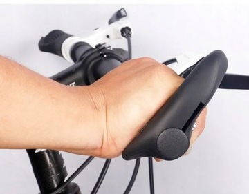 CHWYTY ROWEROWE ANTYPOŚLIZGOWE ROGI GRIPY