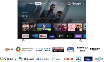 TCL 50P638 4K UHD HDR Smart TV DVB-T2