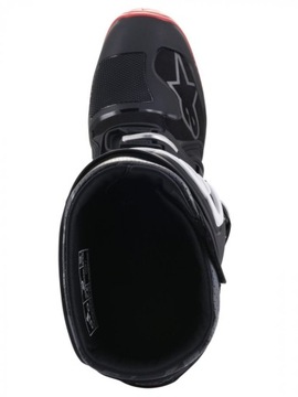 Мотоциклетные ботинки Alpinestars Tech 7, размер 44,5, черно-красные