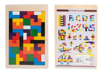 ДЕРЕВЯННЫЕ БЛОКИ ТЕТРИС ПАЗЛ МОНТЕССОРИ ПАЗЛ МОНТЕССОРИ