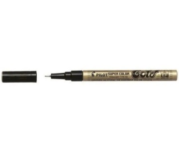 Тонкий масляный маркер EF PILOT золотой x2
