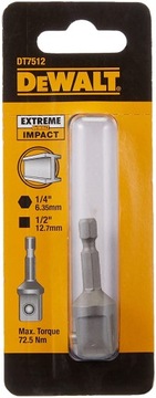 Адаптер DeWalt для ударных винтовертов размером от 1/4 до 1/2.