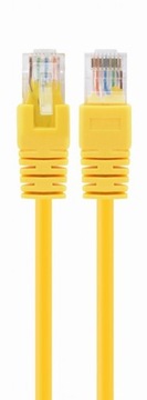 GEMBIRD RJ45 - RJ45 UTP 6 0,25 м Желтый 0,25