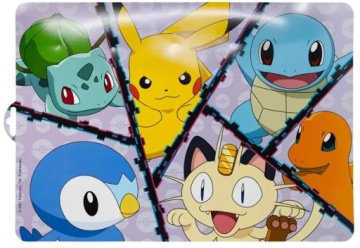 Підкладка під тарілка Pokémon Battle 43x28 см