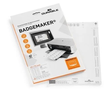 Wkłady do identyfikatorów Badgemaker 20SZT W11E55