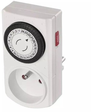 MECHANICZNY PROGRAMATOR CZASOWY EMOS P5504 15FD/3A BIAŁY