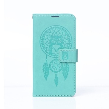 Чехол MEZZO Book для XIAOMI Redmi 9C / 9C NFC ловец снов зеленый