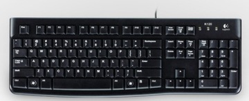 Klawiatura Logitech K120 USB Cicha 920-002479