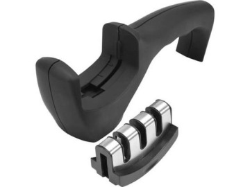 НОЖ И НОЖНИЦЫ ОЧЕРЕДЬ 3 В 1 КЕРАМИЧЕСКАЯ СТАЛЬ YG-02351