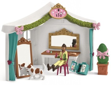 SCHLEICH 42466 КОНЮШНЯ ДЛЯ ВЫСТАВКИ БОЛЬШИХ ЛОШАДЕЙ