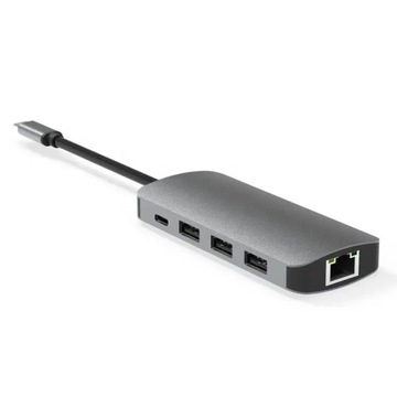 Док-станция Hub 8in1 USB-C HDMI 4K SD для Macbook Pro/Air