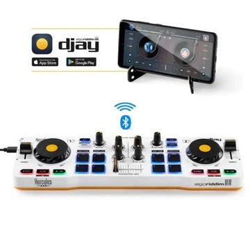 Беспроводной контроллер, микшер Hercules DJ Control Mix, Android и iOS