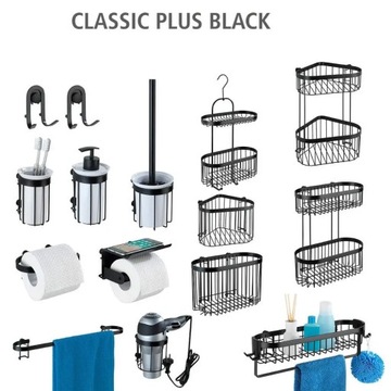 Корзина для ванной Wенко с большой полкой Classic Plus