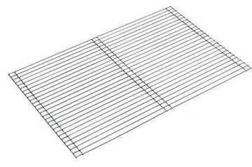 RUSZT DO GRILLA GRILA PODSTAWKA GRILL 60x40 CM PROSTOKĄTNY CHROMOWANY