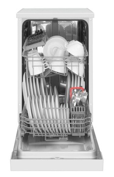 Отдельностоящая посудомоечная машина Amica DFM41E6QWN с половинной загрузкой, 45 см